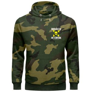 Rock´N´Roll Camouflage Special - Camouflage Organic Hoodie-6935